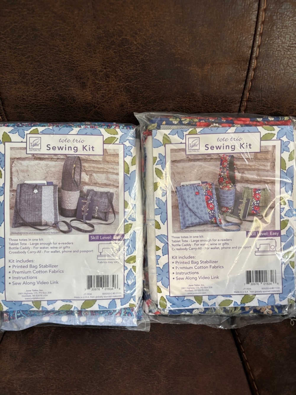 2 x Tote Trio Sewing Kit June Tailor